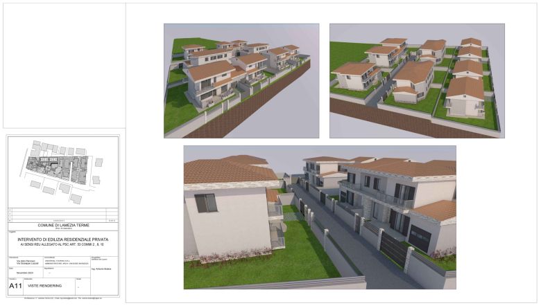 Ville Di Nuova Costruzione via Aldo Peronaci Lamezia Terme agenzia immobiliare infocasa